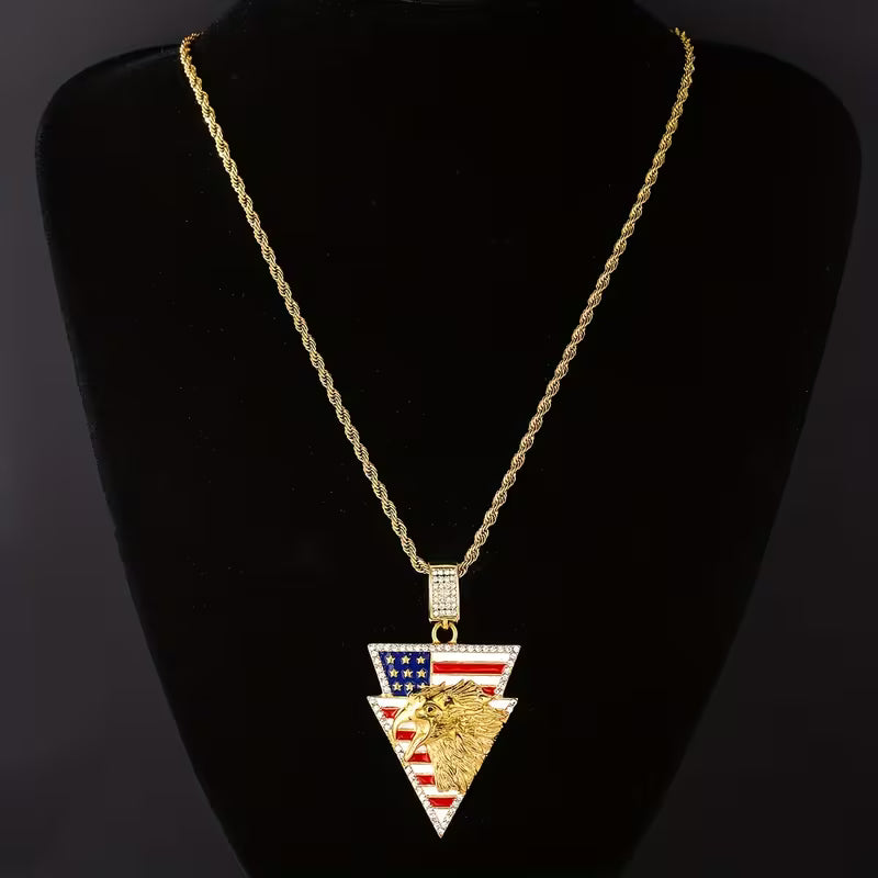 Celestial Liberty Heirloom Star Pendant Necklace