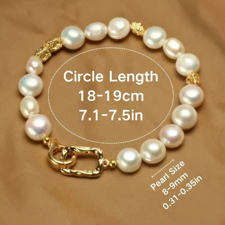 Freshwater Baroque Pearls Bracelet