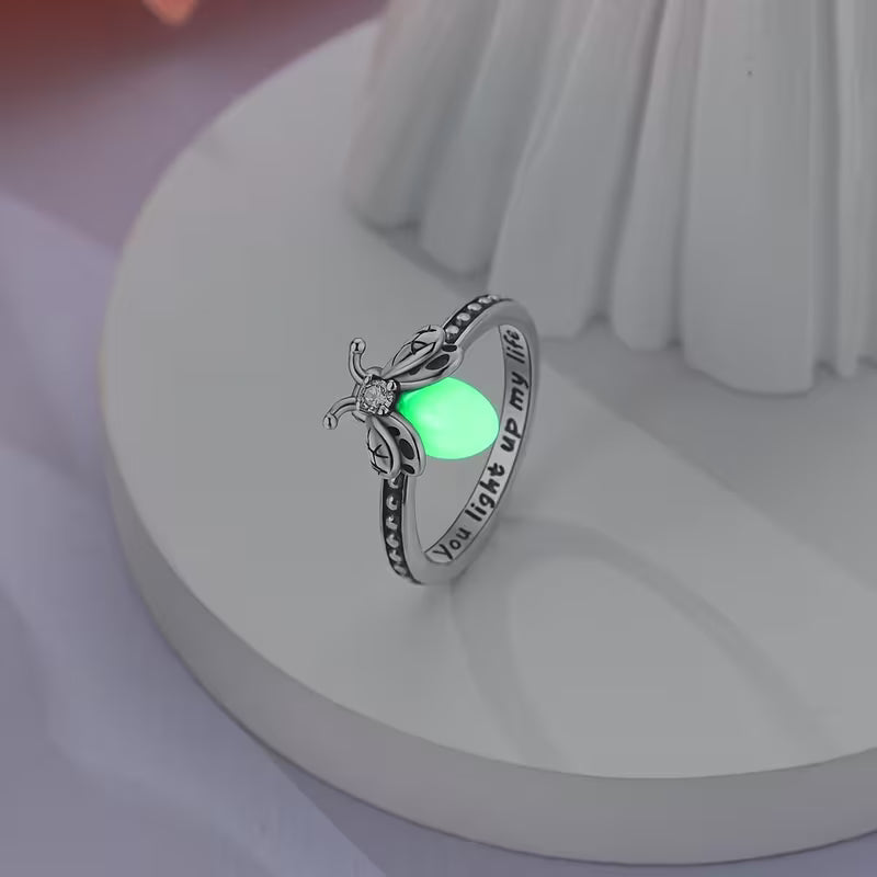 Luminous Garden Whisper Ring