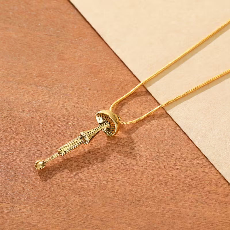 Gilded Woodland Grace Pendant