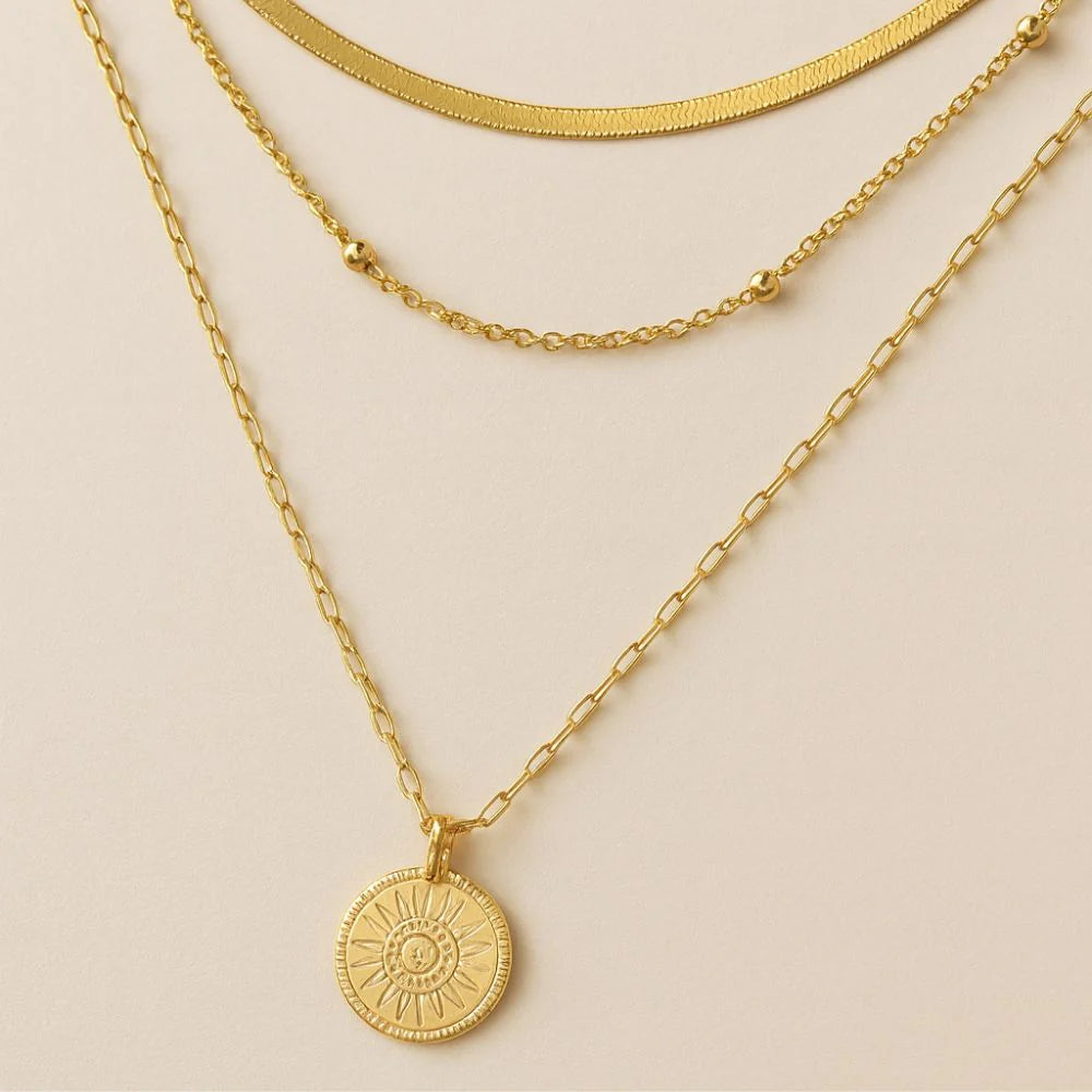 Vintage Golden Plated Necklace