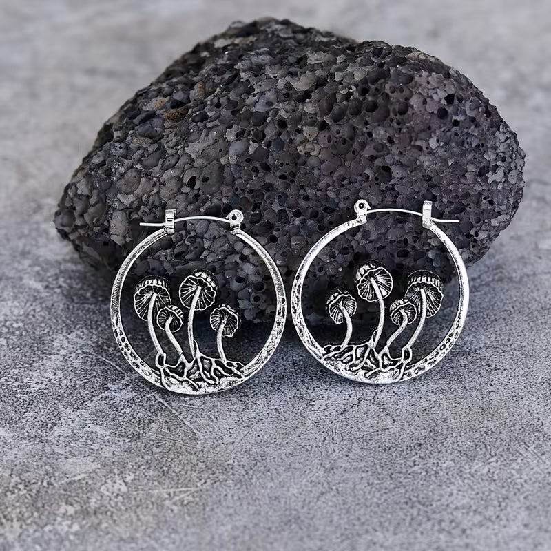 Mystic Forest Silhouette Earrings