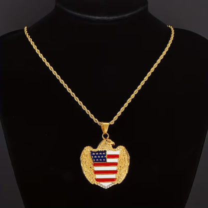 Celestial Liberty Heirloom Star Pendant Necklace