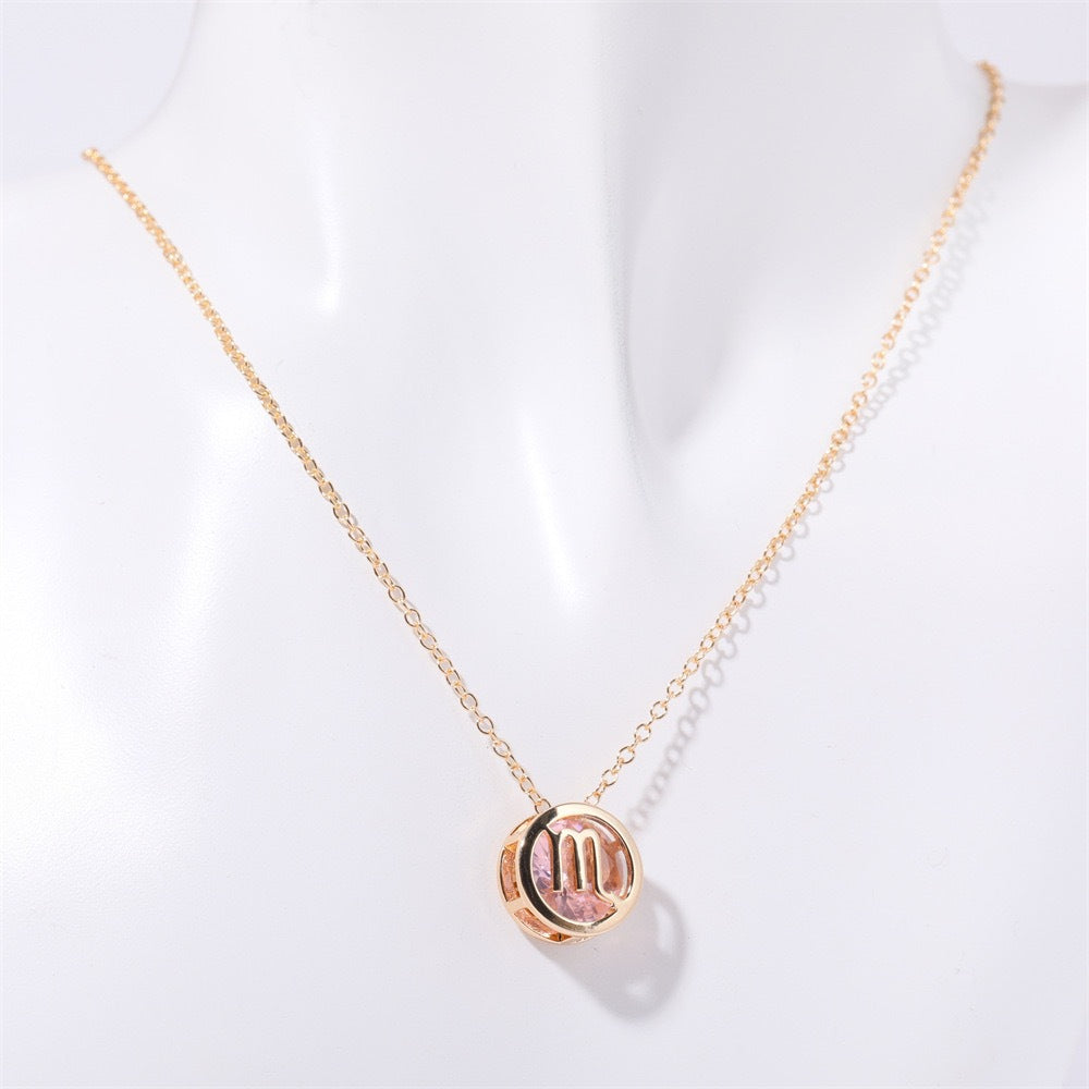 Double-Sided Zodiac Necklace
