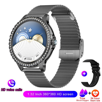 I58 Smart Watch For Women Health Heart Rate Blood Oxygen