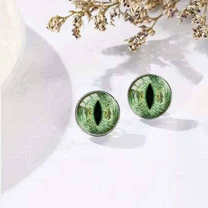 Emerald Gaze Heirloom Studs