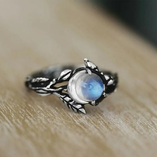 Holly | Celestial Moonstone Ring