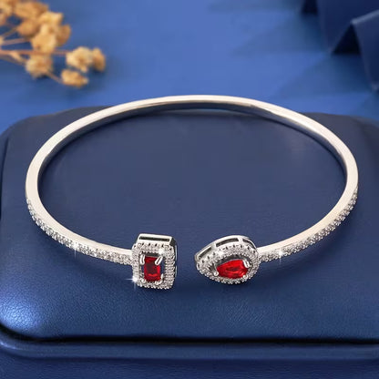 Crimson Radiance Elegance Cuff