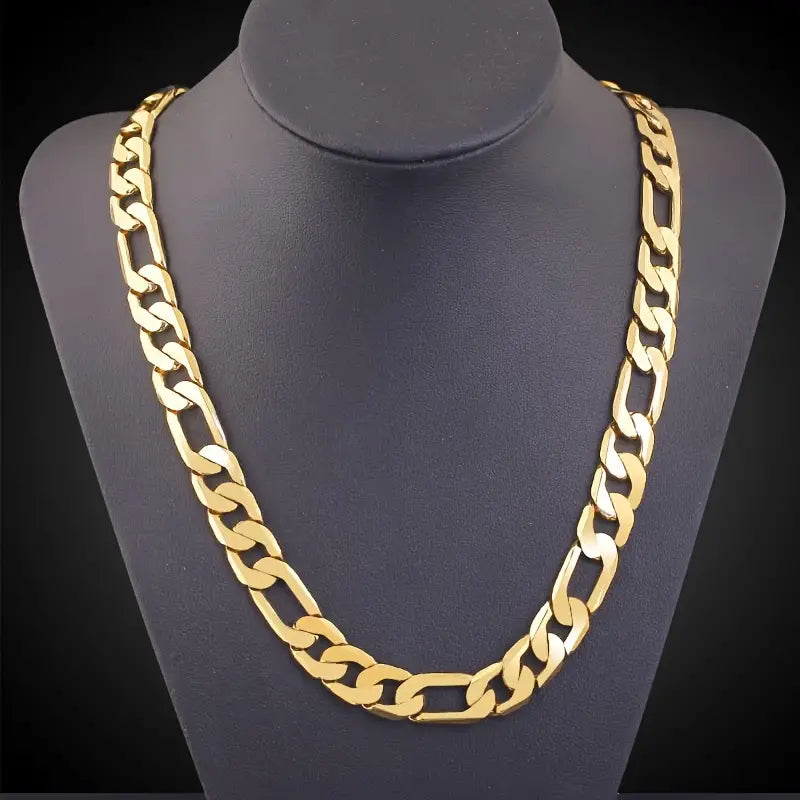 Men's Plated Chunky Chain Necklace