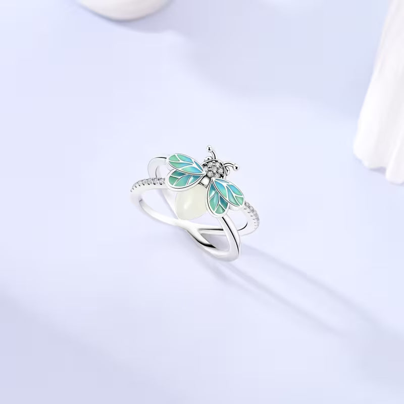Luminous Garden Whisper Ring