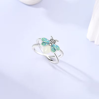 Luminous Garden Whisper Ring