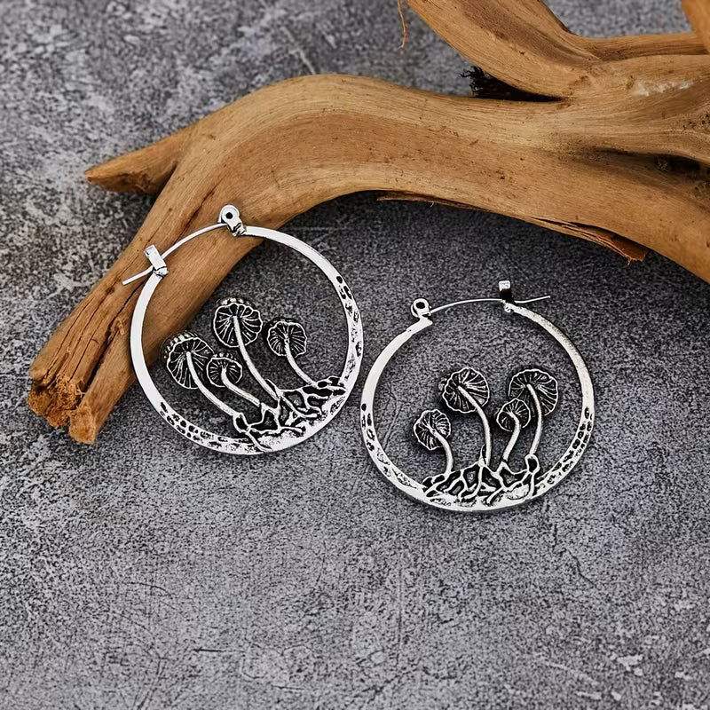 Mystic Forest Silhouette Earrings