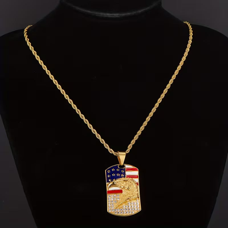 Celestial Liberty Heirloom Star Pendant Necklace