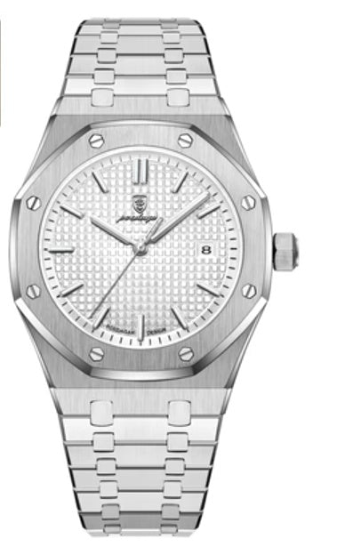 Elegant Luminous Calendar Watch For Professional Women