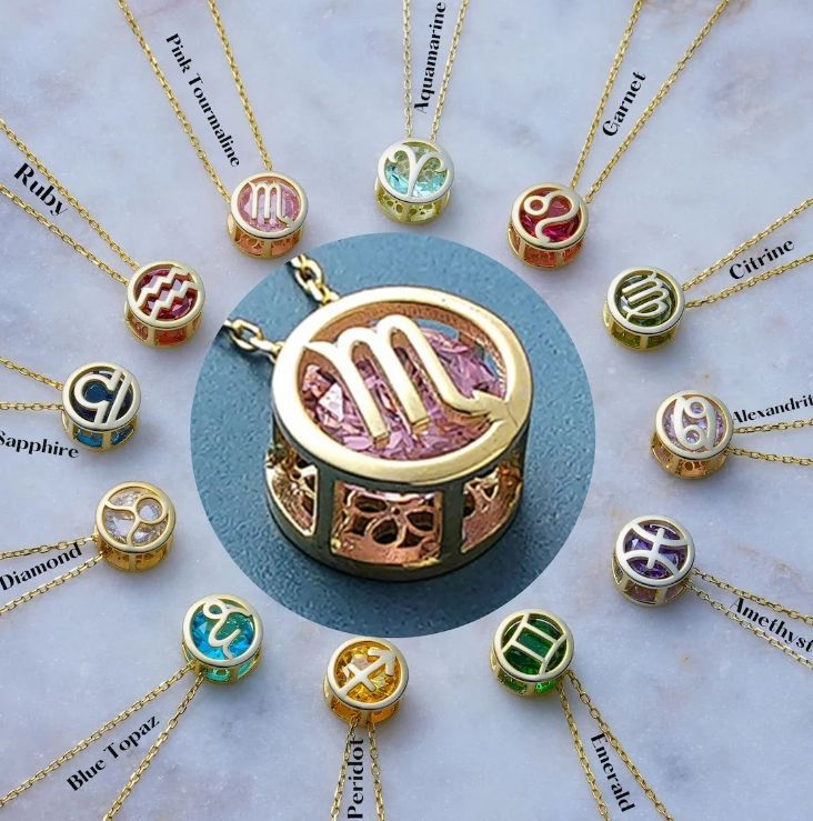 Double-Sided Zodiac Necklace