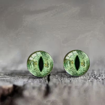 Emerald Gaze Heirloom Studs