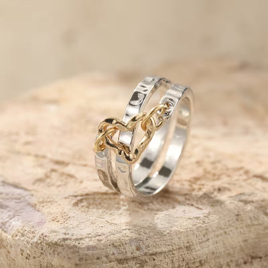 Eternal Heartlink Harmony Ring