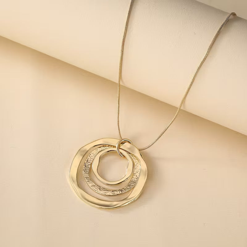 Radiant Circles of Harmony Pendant