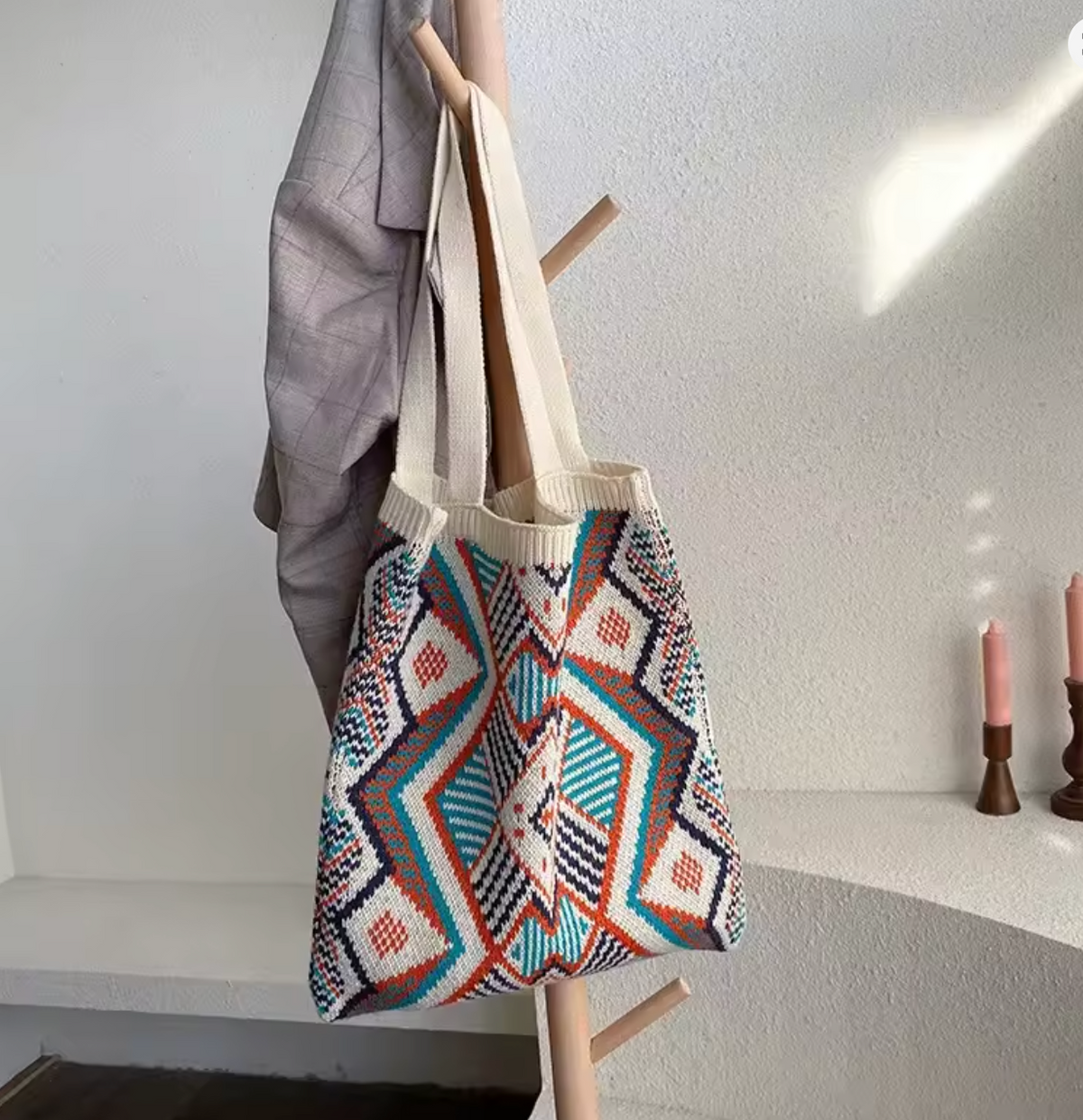 Boho Crochet Bag