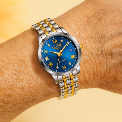 Ultra Slim Minimalist Quartz Watch With Luminescence