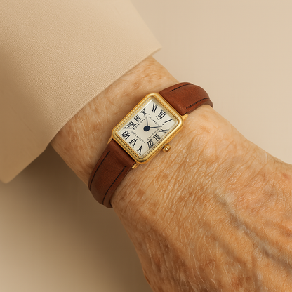 Exquisite Square Vintage Digital Dial Wristwatch Elite