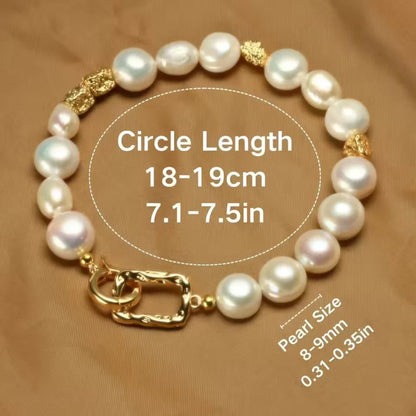 Freshwater Baroque Pearls Bracelet