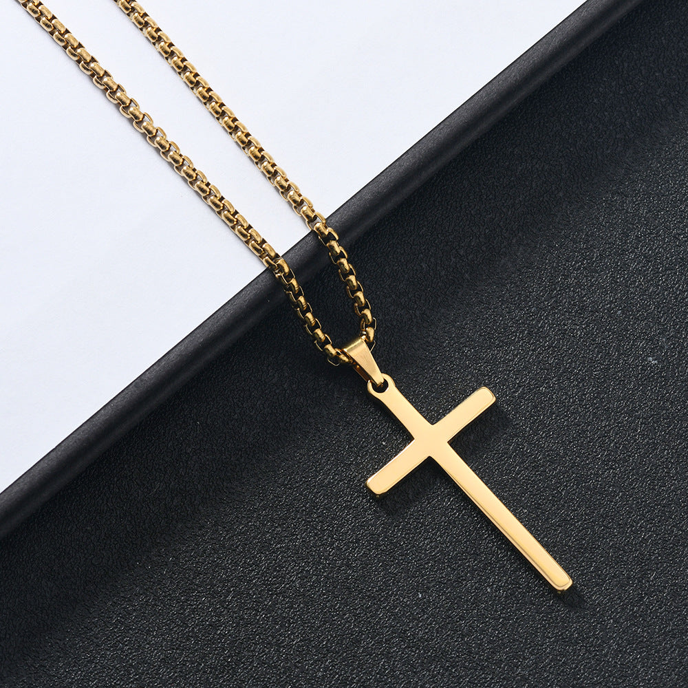 Elevated Faith Cross Necklace