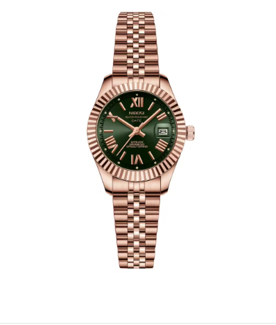 Luminous Dial Quartz Dress Watch For Women Elegant Everyday