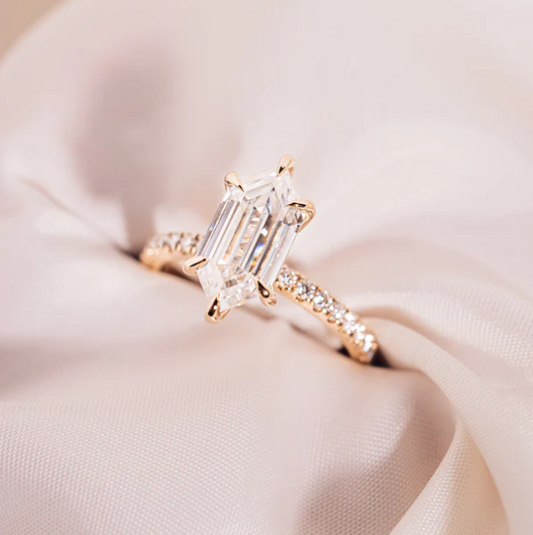 Jody Elongated Hexagon Ring