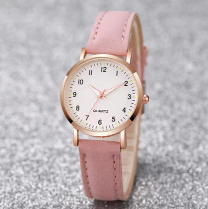 Timeless Elegant Minimalist Quartz Watch With Clean Lines