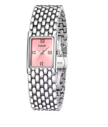 Extravagant Gold Tone Quartz Watch Stainless Steel