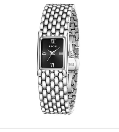 Extravagant Gold Tone Quartz Watch Stainless Steel