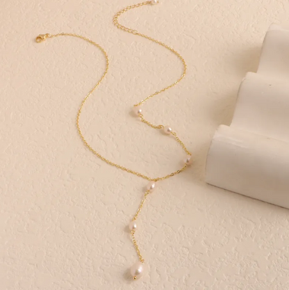 Freshwater Pearl Silver Necklace