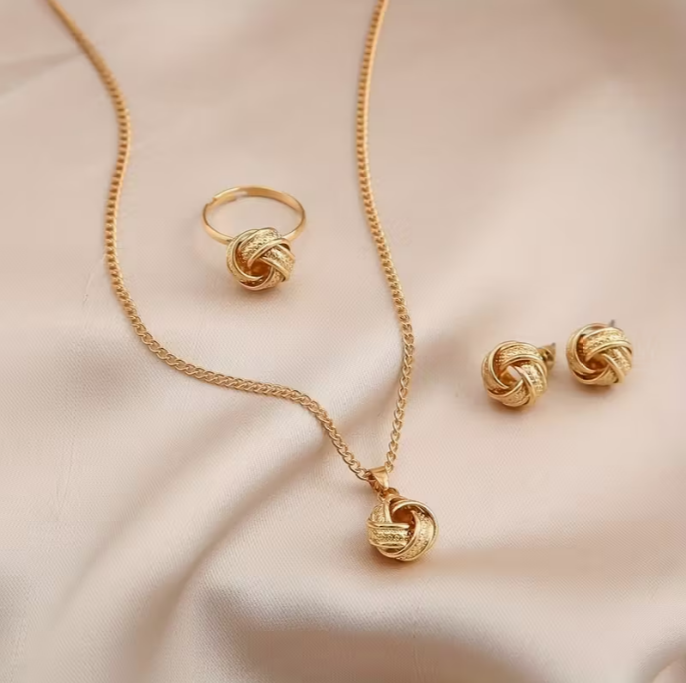 Eternal Luxe Knot Jewelry Set