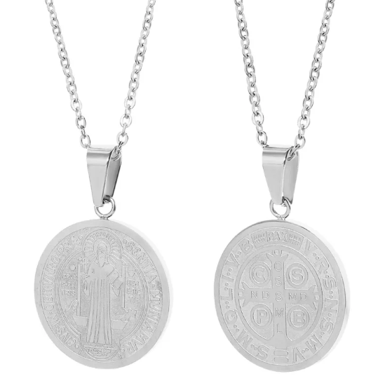 ラウンドO型ペンダントネックレス