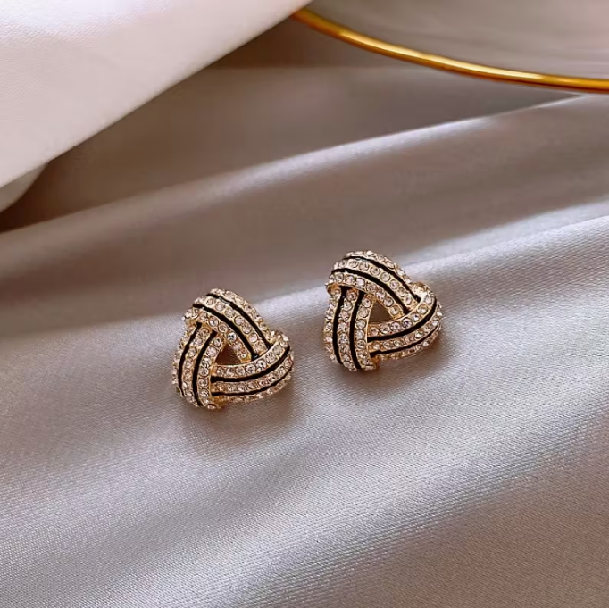 Timeless Interlace Radiance Earrings