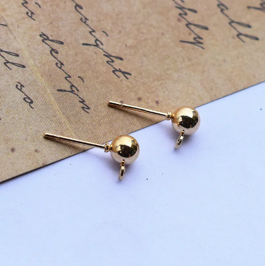 DIY Copper Plated Ear Hooks