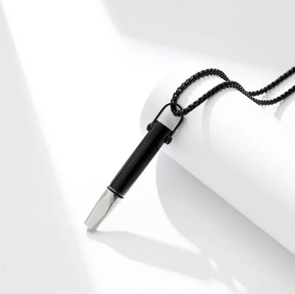 Breathing Resistance Whistle Necklace