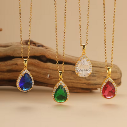 Opulent Scarlet Glow Pendant