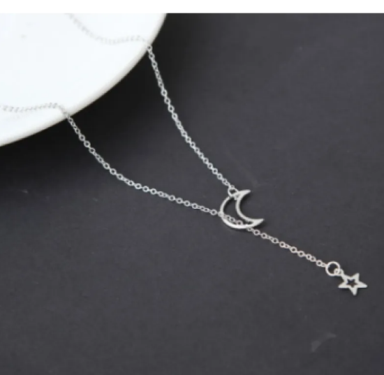 ムーンスターストーンショートネックレス