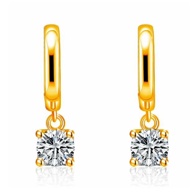 Aurora Square Drop Earrings