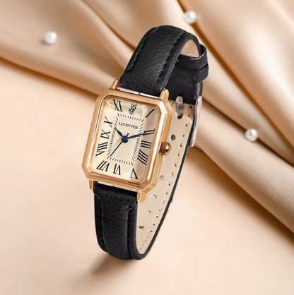 Exquisite Square Vintage Digital Dial Wristwatch Elite