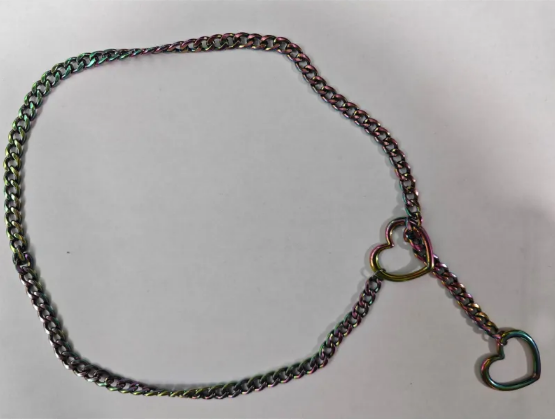 Stainless Steel Heart Lariat Necklace