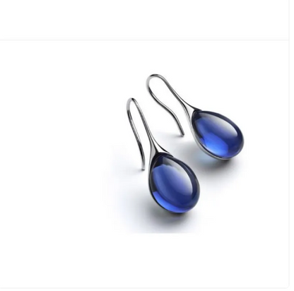 Inlaid Opal Fashion Earrings