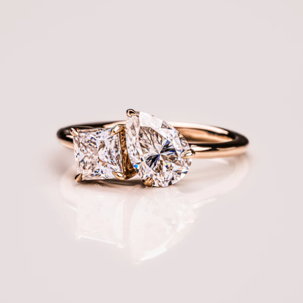 Tiana Princess Pear Ring