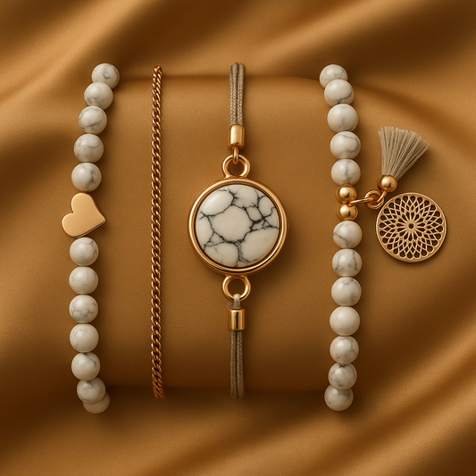 Nadčasový prémiový set náramků