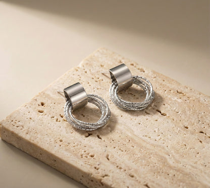 Twilight Interlace Elegance Studs