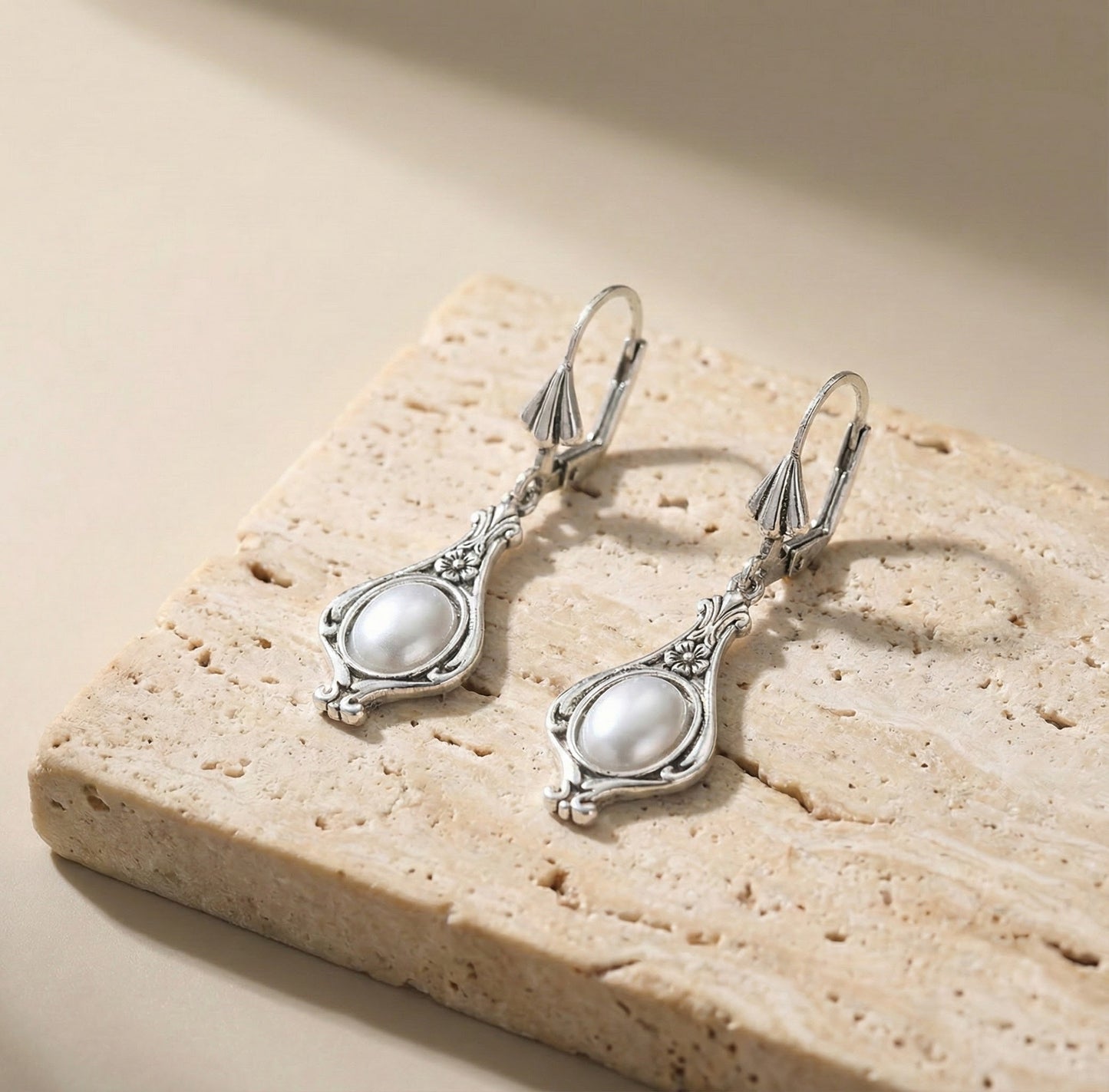 Victorian Pearl Reverie Earrings