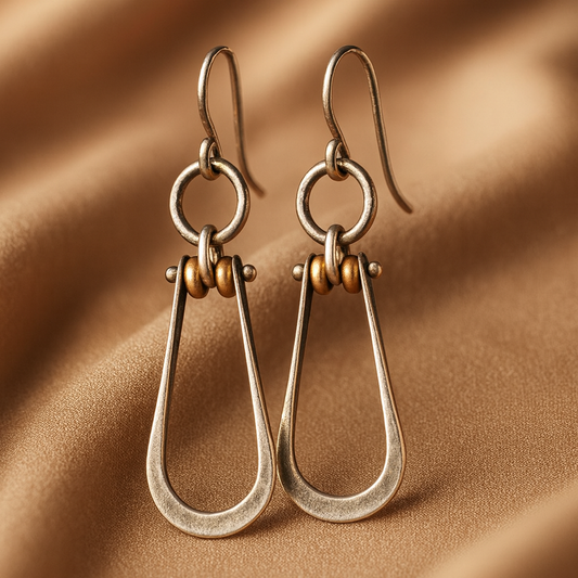 Vintage visací náušnice