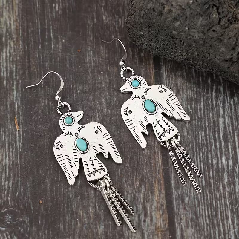 Sacred Sky Thunderbird Elegance Drop Earrings